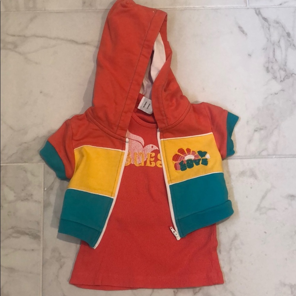 Guess top and jacket